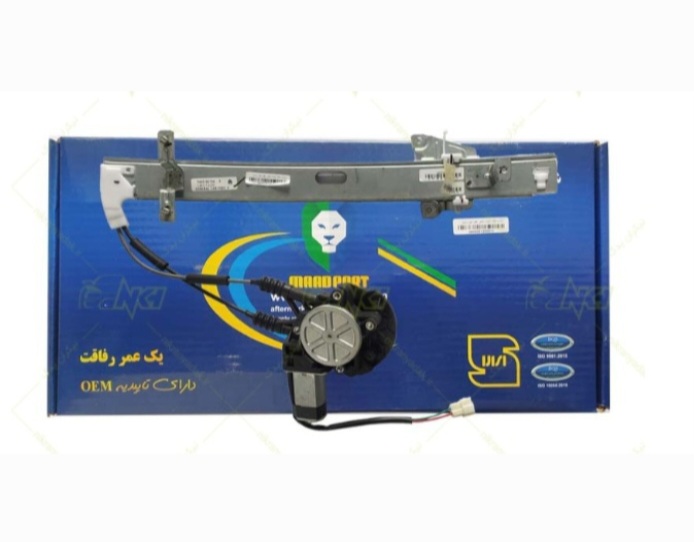 شیشه بالابر برقی عقب تیبا/کوییک/ساینا چپ مادپارت
