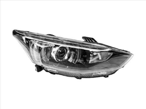 چراغ جلو اطلس سهند سمت راست فن آوران