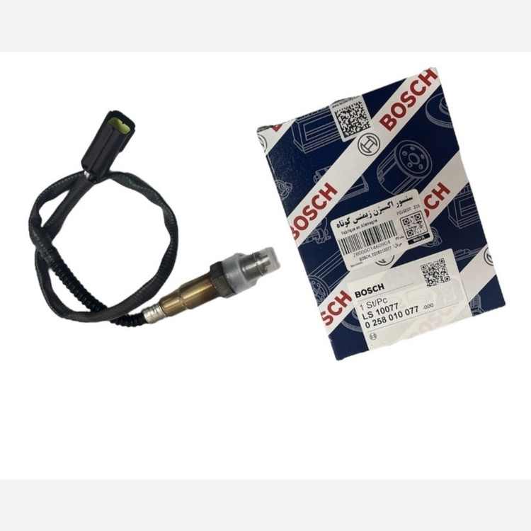 سنسور اکسیژن پژو 206/405/پارس/سمند/پراید/تیبا زیمنسی 37 سانتی بوش bosch اصلی