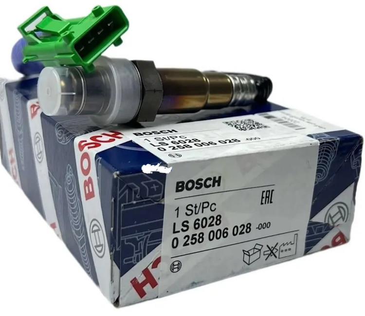 سنسور اکسیژن 206 تیپ 5 (tu5) سیم آبی بوش bosch اصلی
